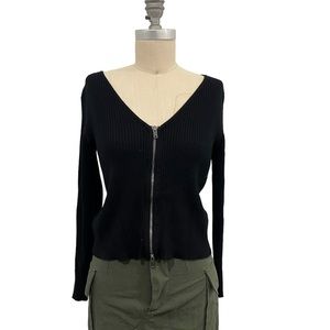 Open Edit Long Sleeve Sweater